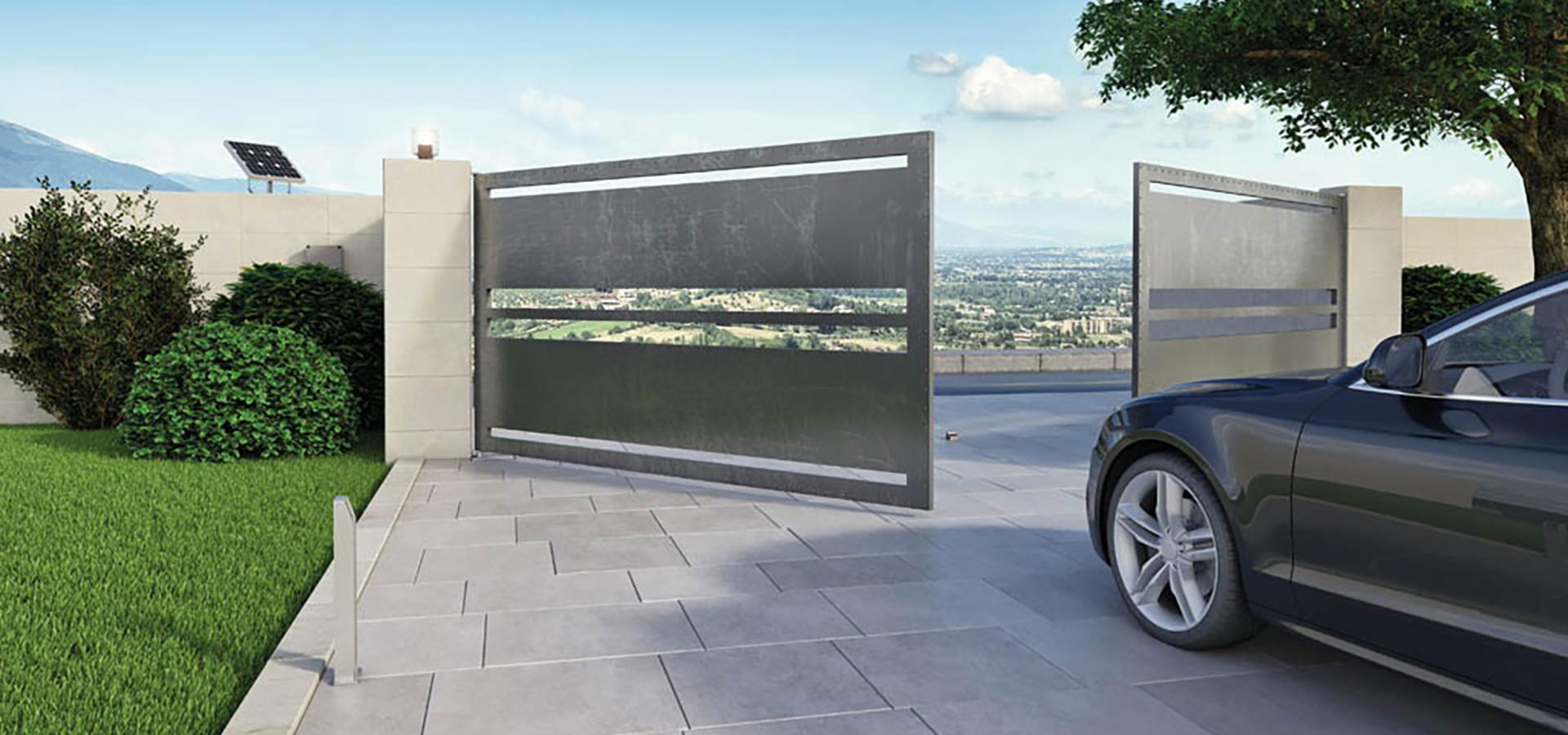 Dairesel Açılır Bahçe Kapıları